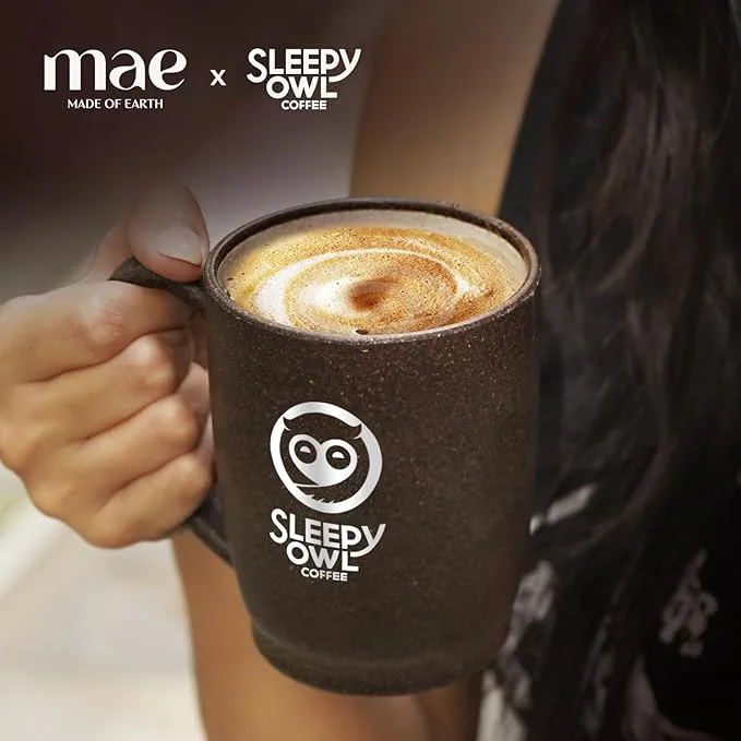 Sleepy Owl Coffee Mug with Lid. - Image 5